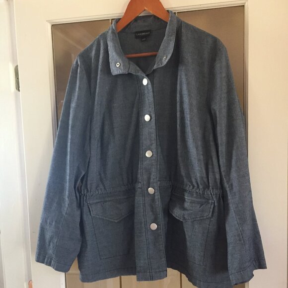 Lane Bryant Jackets & Blazers - Lane Bryant Lightweight Denim Jacket